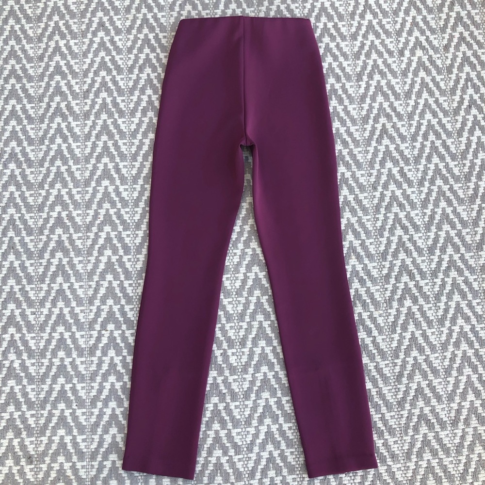 Good American scuba boss pull on slim pant in Oxblood002 size medium - Picture 10 of 13